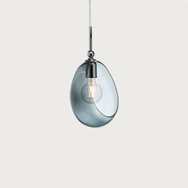 Embrace 18cm Smokey Grey Pendant